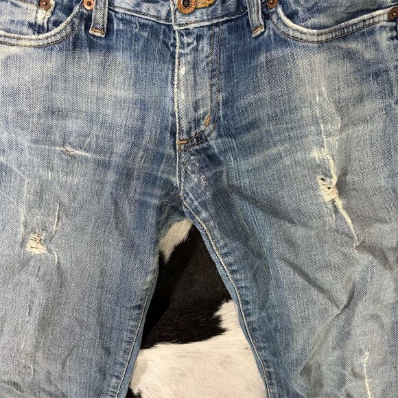 Vintage Big Star Women's Bootcut Flare Distressed Jeans Size 28L - Picture 5 of 16